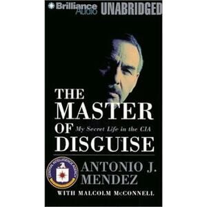 Vintage 1999 The Master of Disguise by Antonio J. Mendez 2 Audio Cassette Set